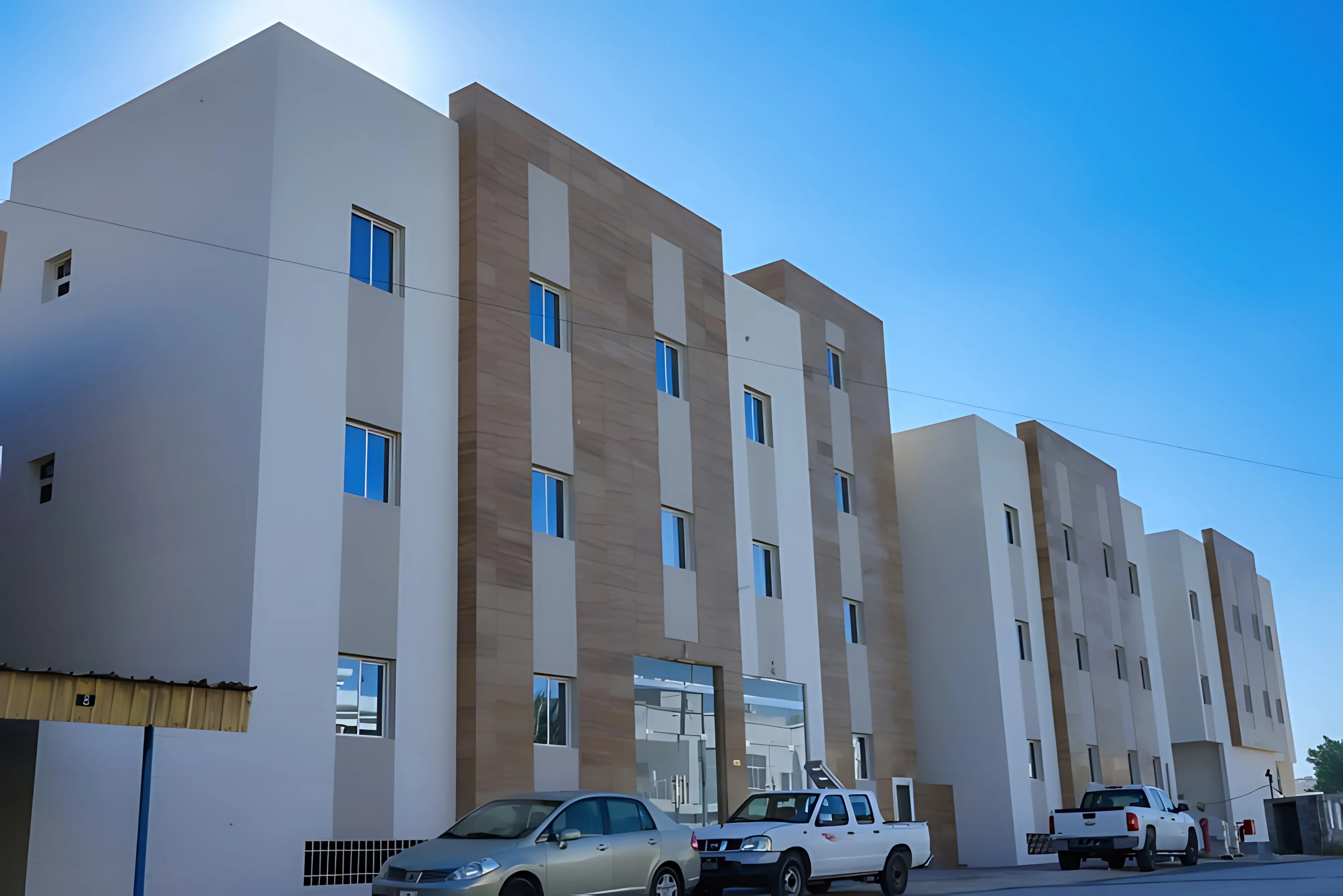 33 Flats Residential Building building contracting project in Fereej Kulaib, Qatar by Lusail International