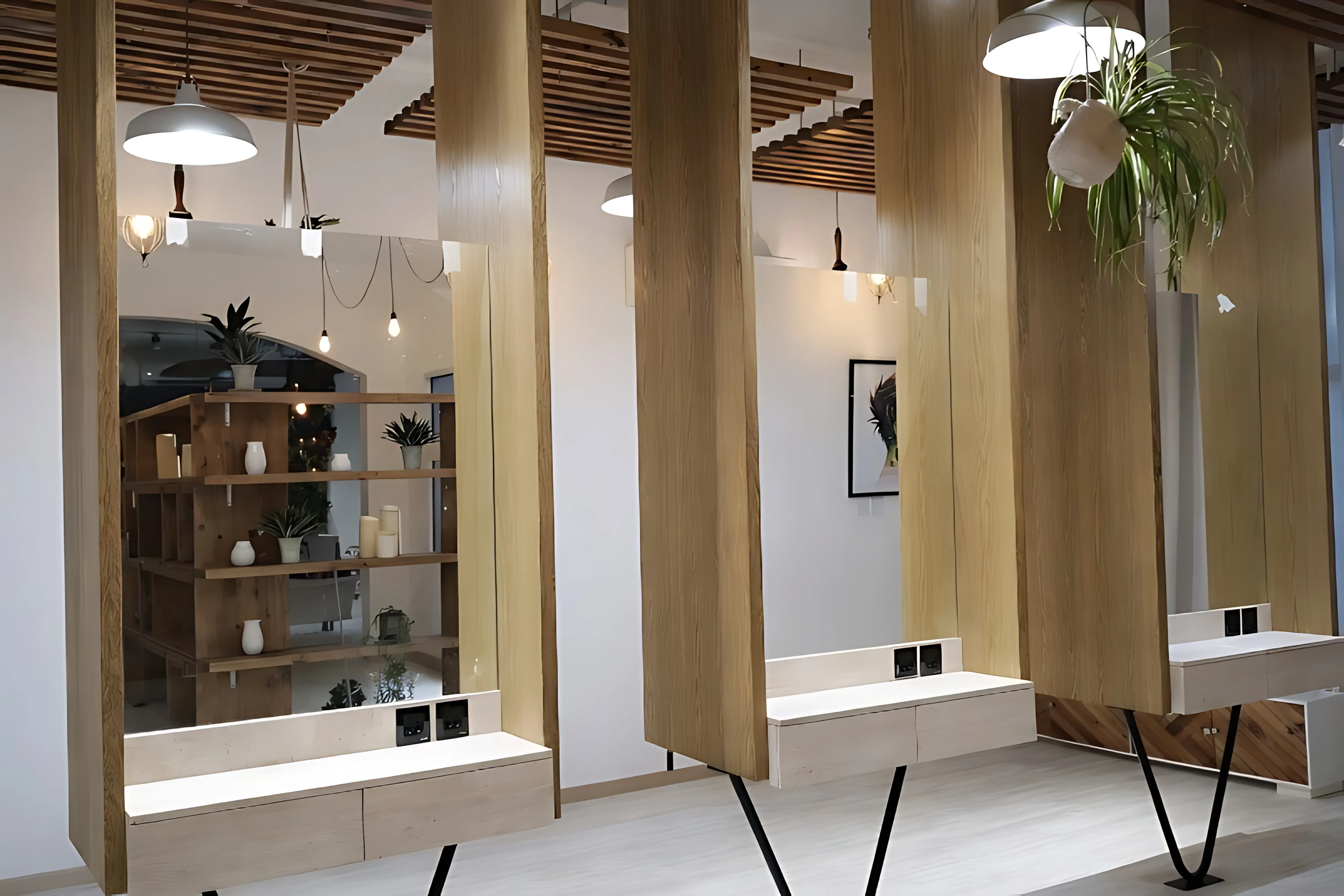 Color Lab Salon building contracting project in Al-Zaghwa, Qatar by Lusail International