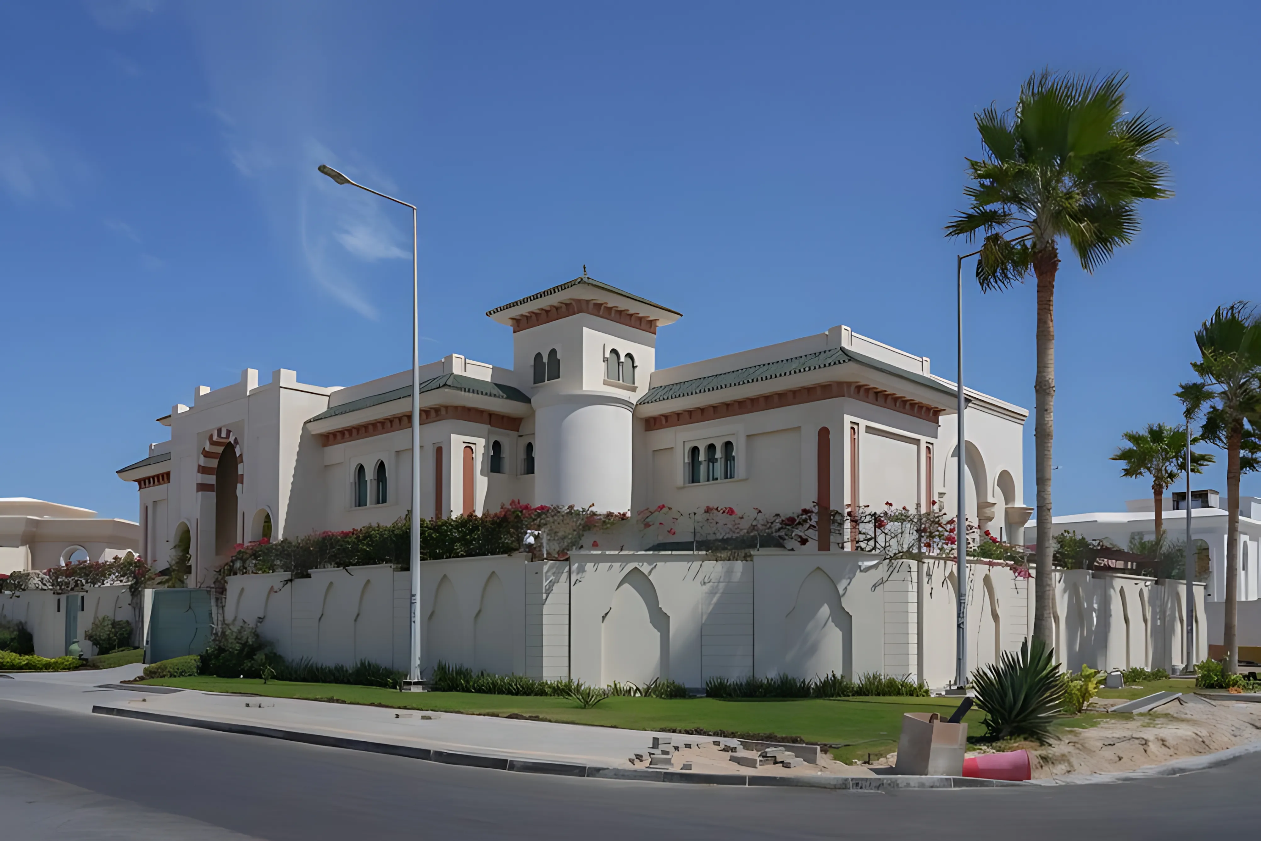 Luxury Private Villa building contracting project in Al-Zaghwa, Qatar by Lusail International